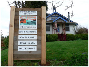 The farmhouse where I was raised